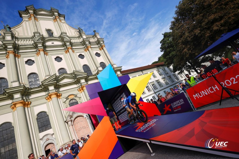 European Championships Munich 2022 - 2022 UEC Road Elite European Championships - Men?s
 ITT - 17/08/2022 -  - photo Ivan Benedetto/UEC/SprintCyclingAgency?2022